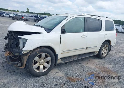 2011 Nissan Armada Sl из США, поврежденный, VIN 5N1BA0ND7BN600579